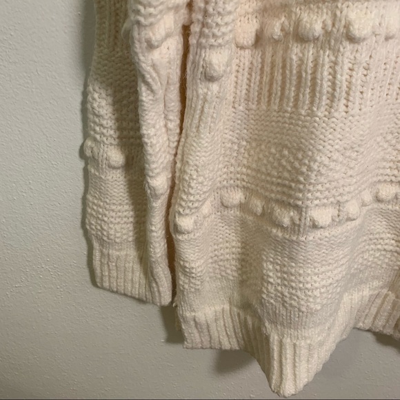 Lou & Grey Pom Pom Turtleneck Sweater Cream - Picture 8 of 15